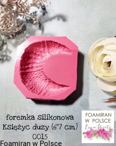 Foremka silikonowa " Księżyc duzy " 0015